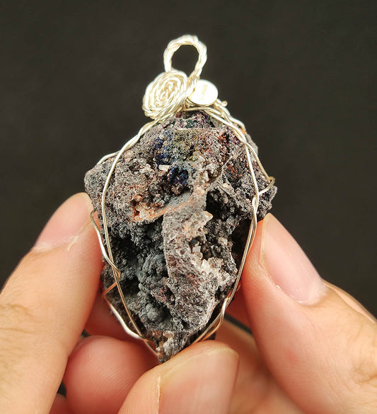 "Top Grade" Black Crystal Leklai Pendant | Sparkling Diamond Series x Bling Bling Crystals | Warding Off Evil, Establishing Authority & High-Frequency Protection | Malaysia Leklai