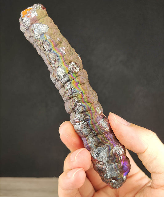 Premium Buddha Pillar Leklai | Rare Pink & Multicolored Manifestation | 13cm Career & Wisdom Anchor | Malaysia Natural Leklai