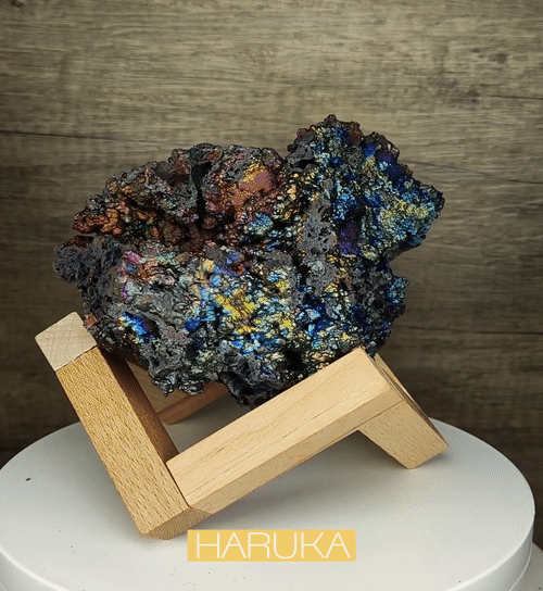 | Top premium rare Iridescent Goethite, Turgite, Hematite, Iridescent | COLOUR: Purple, Blue | 100% natural color |
