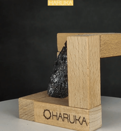 | Top premium rare Iridescent Goethite, Turgite, Hematite, Iridescent | COLOUR: Silver black ,Turgite with black Calcite | 100% natural color |