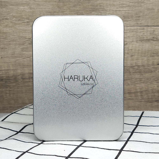 | 水晶金屬盤 (大) | 方形金屬盤+ 約400g白水晶 | *擺放力泥活石擺件專用