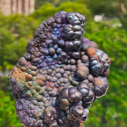 | Top premium rare Iridescent Goethite, Turgite, Hematite, Iridescent | COLOUR: Purple Green Blue | 100% natural color |