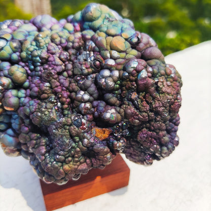 | Top premium rare Iridescent Goethite, Turgite, Hematite, Iridescent | COLOUR: Purple Green Blue | 100% natural color |