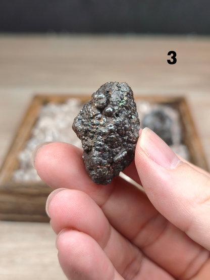 方解膽力泥活石 ｜ 3 件組合 ｜富貴米專用財氣能量套裝 （建議用9粒製作富貴米，能量更強）