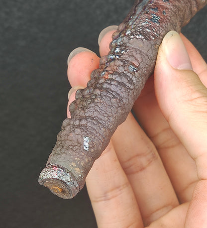 14cm 老料大佛柱 | 博物館級膽料 | 極致指向性驅逐小人 | 巔峰財富顯化與氣場防禦 | 事業壓場定海神針 | 正宗馬來西亞力泥