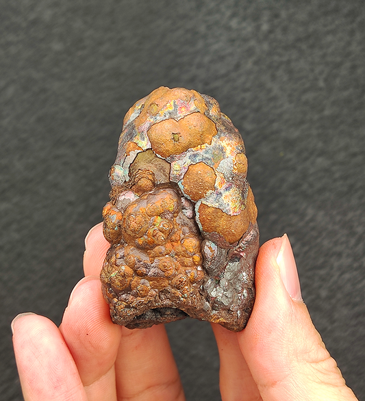 | Goethite Pillar(5cm) | Goethite Pendant Copper Wire Wrapped Gemstone Pendant | COLOUR: Gold x Silver| 100% natural color |