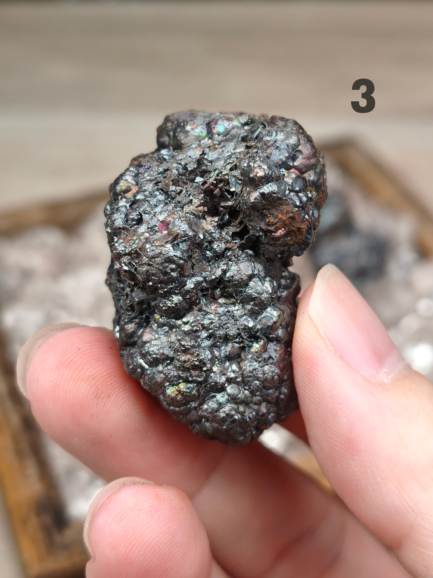 方解膽力泥活石 ｜ 3 件組合 ｜富貴米專用財氣能量套裝 （建議用9粒製作富貴米，能量更強）