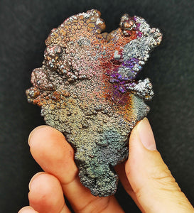 | Top premium rare Iridescent Goethite, Turgite, Hematite, Iridescent | COLOUR: Green, Purple | 100% natural color |