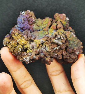 | Top premium rare Iridescent Goethite, Turgite, Hematite, Iridescent | COLOUR: Silver Green, Yellow, Pink | 100% natural color |