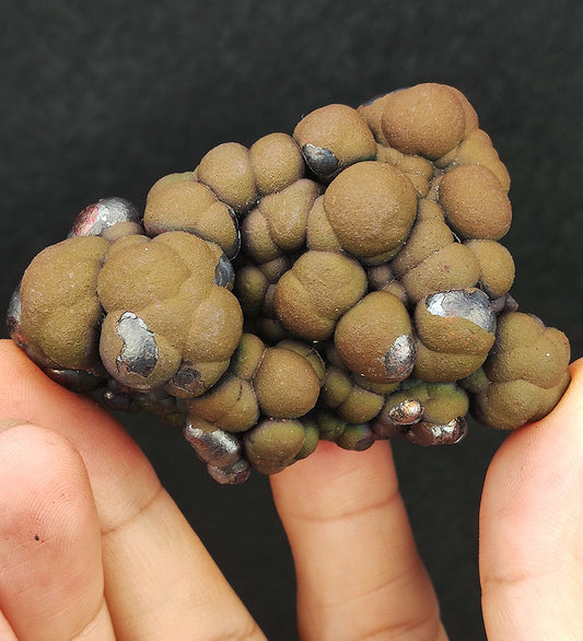 | Top premium rare Iridescent Goethite, Turgite, Hematite, Iridescent | COLOUR: Yellow Green x Silver x Rainbow| 100% natural color |