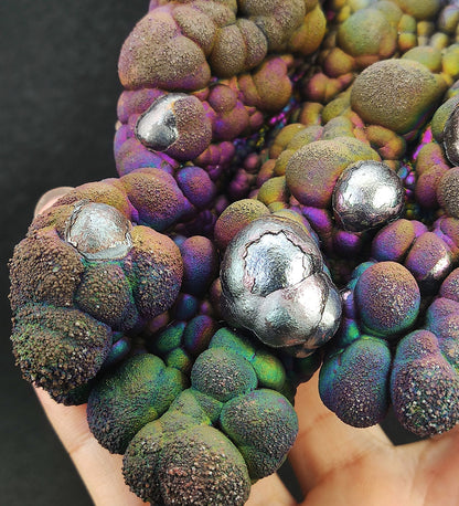 "Collection Grade" Cluster Pillars x Great Buddha Bead Ornament | Hexa-Color Full Spectrum: Gold, Red, Green, Blue, Purple & Silver | Supreme House Guard & Universal Manifestation | Rare Aged Core | Malaysia Leklai