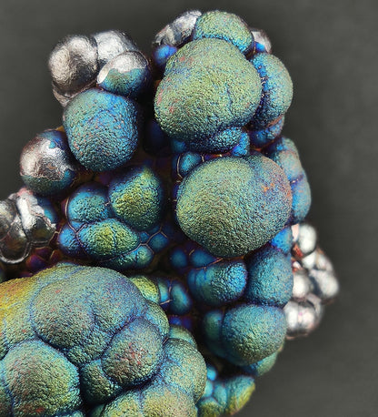 | Top premium rare Iridescent Goethite, Turgite, Hematite, Iridescent | COLOUR:  Blue, Gold, Green | 100% natural color |