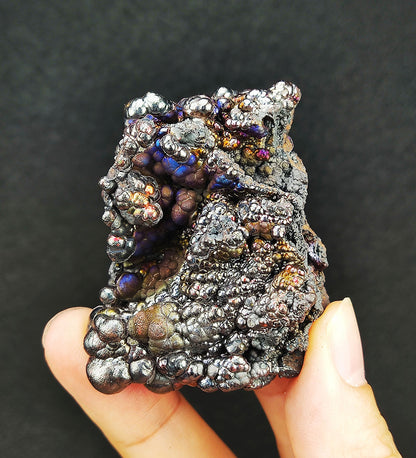 | Top premium rare Iridescent Goethite, Turgite, Hematite, Iridescent | COLOUR: Green, Silver | 100% natural color |