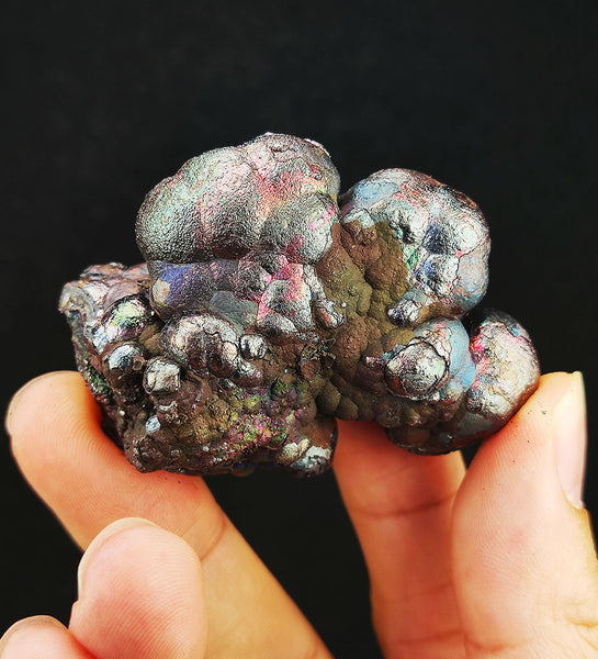 | Top premium rare Iridescent Goethite, Turgite, Hematite, Iridescent | COLOUR: Purple, blue, Silver | 100% natural color |