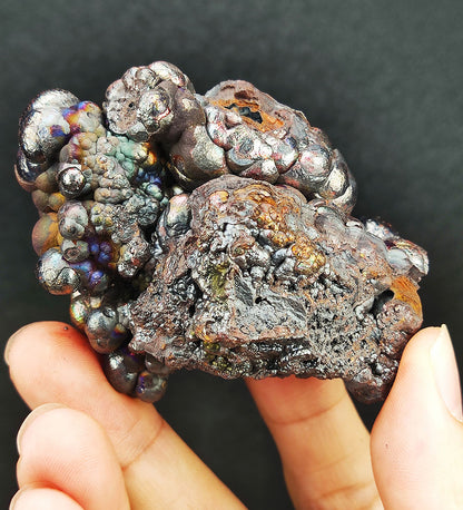 | Top premium rare Iridescent Goethite, Turgite, Hematite, Iridescent | COLOUR: Green, brown, Silver | 100% natural color | 