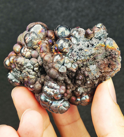 | Top premium rare Iridescent Goethite, Turgite, Hematite, Iridescent | COLOUR: Purple,Silver| 100% natural color | 