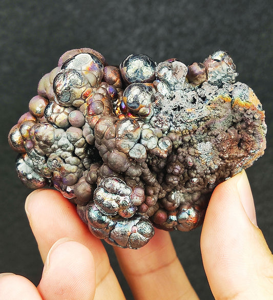 | Top premium rare Iridescent Goethite, Turgite, Hematite, Iridescent | COLOUR: Purple,Silver| 100% natural color | 