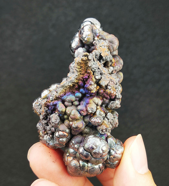 | Top premium rare Iridescent Goethite, Turgite, Hematite, Iridescent | COLOUR: Green, Silver | 100% natural color |