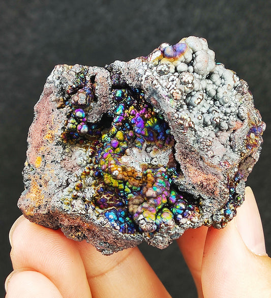 | Top premium rare Iridescent Goethite, Turgite, Hematite, Iridescent | COLOUR: blue, Silver| 100% natural color |