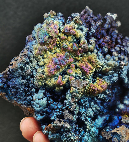 | Top premium rare Iridescent Goethite, Turgite, Hematite, Iridescent | COLOUR: Blue , Gold , purple, pink| 100% natural color |