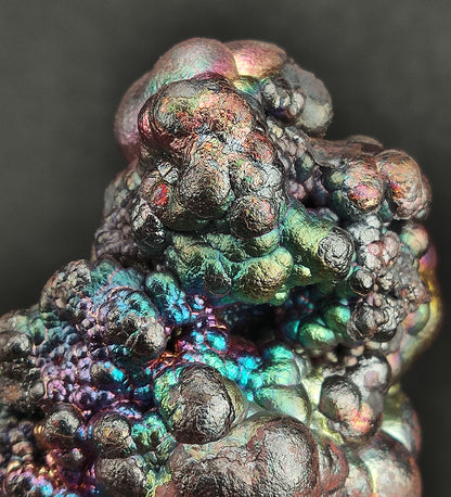 | Top premium rare Iridescent Goethite, Turgite, Hematite, Iridescent | COLOUR:  Pink Green Gold x Silver | 100% natural color |