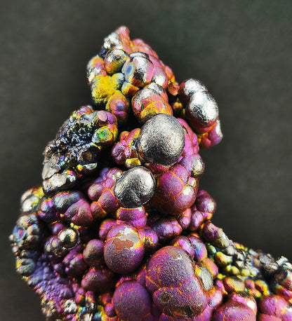 | Top premium rare Iridescent Goethite, Turgite, Hematite, Iridescent | COLOUR: Red x Purple x Gold | 100% natural color |