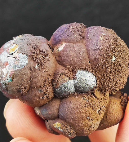 "Top Grade" Giant Buddha Bead | Purple, Blue & Silver Manifestation | Peak Wisdom, Noble Status & Extreme Aura Purification | Rare Colored Aged Core | Malaysia Leklai