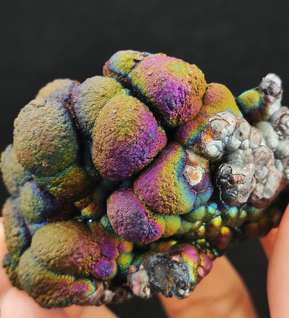 | Top premium rare Iridescent Goethite, Turgite, Hematite, Iridescent | COLOUR: Red x Blue x Silver x Gold x Green | 100% natural color |