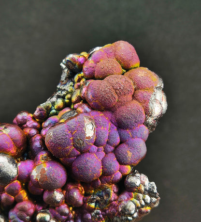 | Top premium rare Iridescent Goethite, Turgite, Hematite, Iridescent | COLOUR: Red x Purple x Gold | 100% natural color |