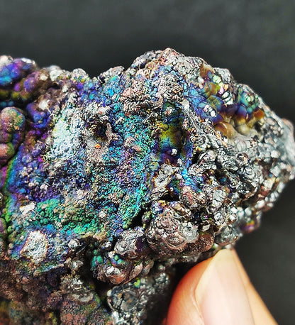 | Top premium rare Iridescent Goethite, Turgite, Hematite, Iridescent | COLOUR: blue, Silver| 100% natural color |