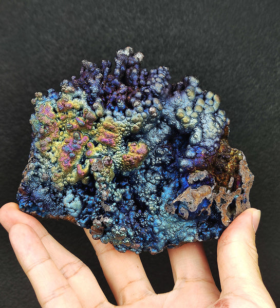 | Top premium rare Iridescent Goethite, Turgite, Hematite, Iridescent | COLOUR: Blue , Gold , purple, pink| 100% natural color |