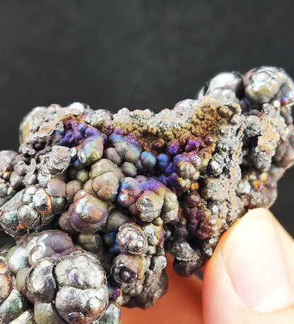 | Top premium rare Iridescent Goethite, Turgite, Hematite, Iridescent | COLOUR: Green, Silver | 100% natural color |