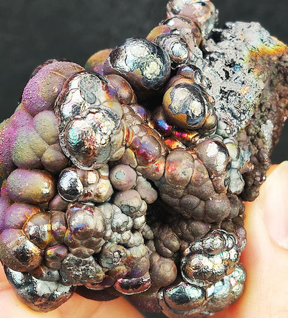 | Top premium rare Iridescent Goethite, Turgite, Hematite, Iridescent | COLOUR: Purple,Silver| 100% natural color | 