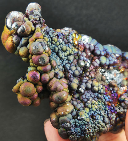 | Top premium rare Iridescent Goethite, Turgite, Hematite, Iridescent | COLOUR: Red x Gold x Blue x Green | 100% natural color |