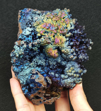 | Top premium rare Iridescent Goethite, Turgite, Hematite, Iridescent | COLOUR: Blue , Gold , purple, pink| 100% natural color |