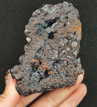 | Top premium rare Iridescent Goethite, Turgite, Hematite, Iridescent | COLOUR:  Blue, Gold, Green | 100% natural color |