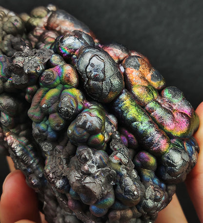 | Top premium rare Iridescent Goethite, Turgite, Hematite, Iridescent | COLOUR: Gold x Silver x Pink x Green x Color | 100% natural color |