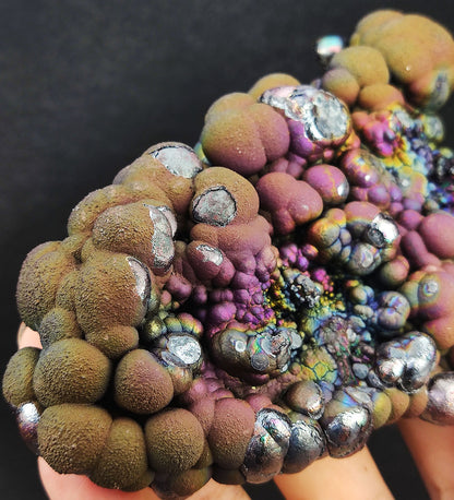 | Top premium rare Iridescent Goethite, Turgite, Hematite, Iridescent | COLOUR: Red x Gold x Blue x Green | 100% natural color |