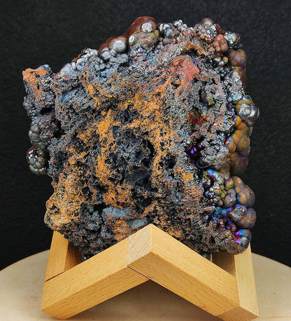 | Top premium rare Iridescent Goethite, Turgite, Hematite, Iridescent | COLOUR: Blue x Silver | 100% natural color |