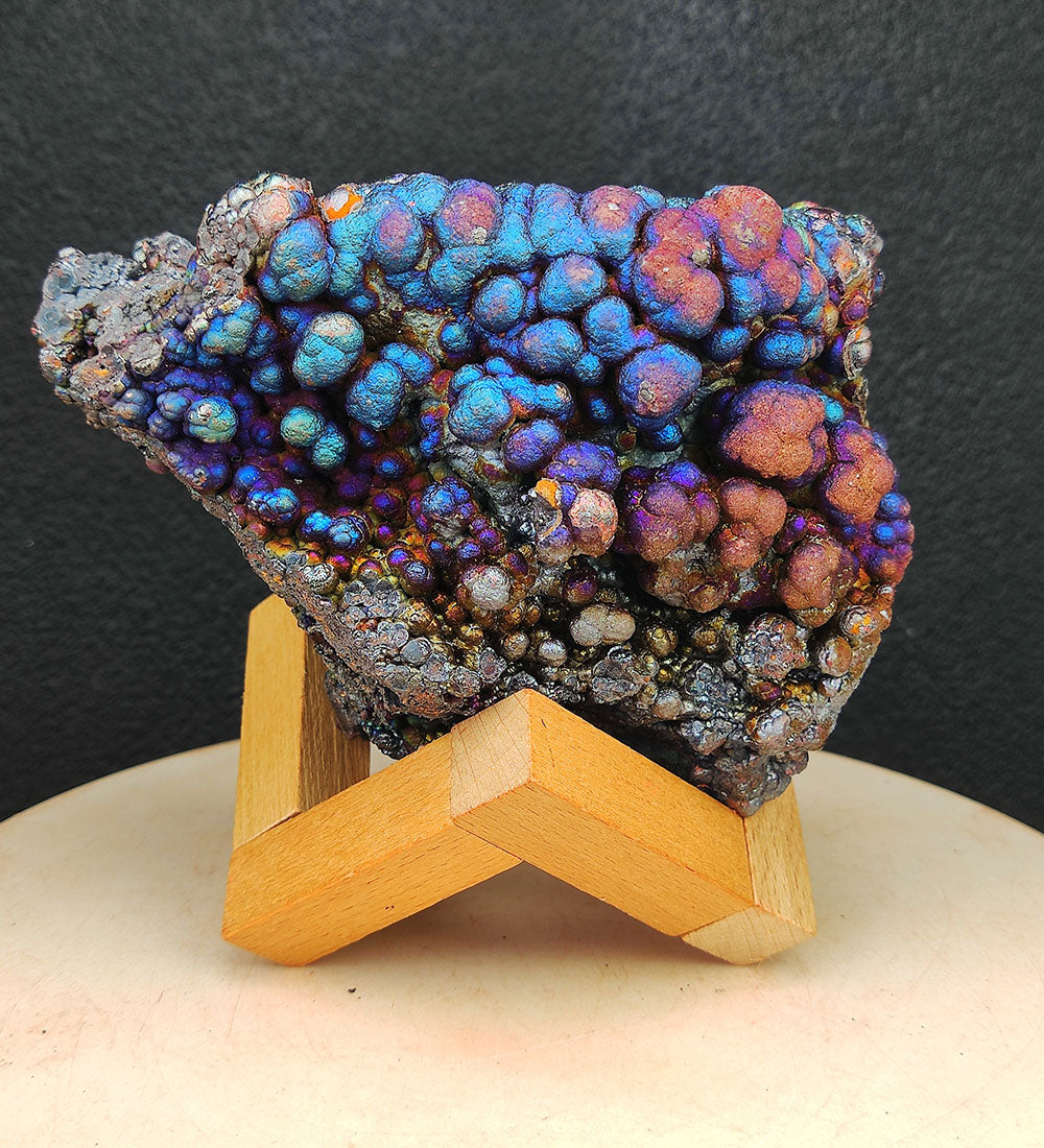 | Top premium rare Iridescent Goethite, Turgite, Hematite, Iridescent | COLOUR: Blue, Silver | 100% natural color |