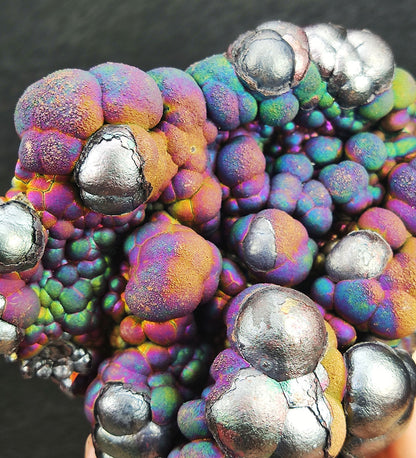 "Collection Grade" Double-Sided Manifestation Great Buddha Bead | Purple-Red-Green x Gold-Silver-Green | The Peak Synthesis of Authority & Abundance | Rare Aged Core | Malaysia Leklai