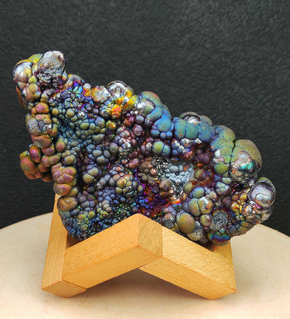 | Top premium rare Iridescent Goethite, Turgite, Hematite, Iridescent | COLOUR: Red x Gold x Blue x Green | 100% natural color |