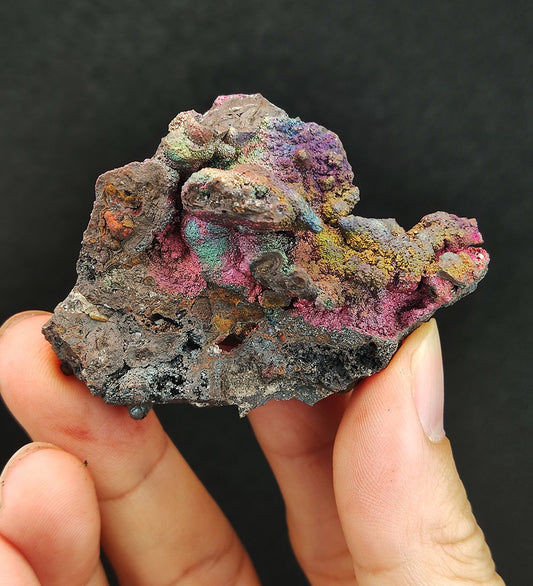 | Top premium rare Iridescent Goethite, Turgite, Hematite, Iridescent | COLOUR: Pink x Colorful x Green x Purple| 100% natural color |