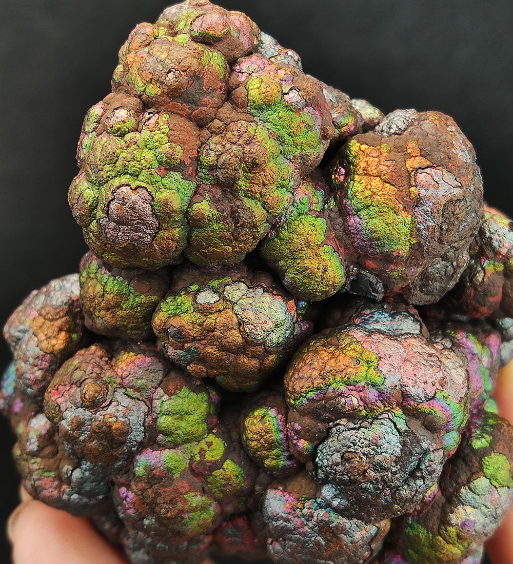 | Top premium rare Iridescent Goethite, Turgite, Hematite, Iridescent | COLOUR: gold| 100% natural color |