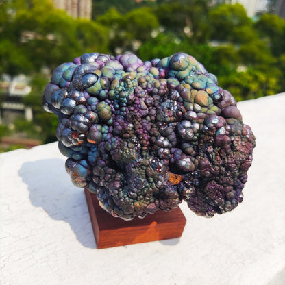 | Top premium rare Iridescent Goethite, Turgite, Hematite, Iridescent | COLOUR: Purple Green Blue | 100% natural color |