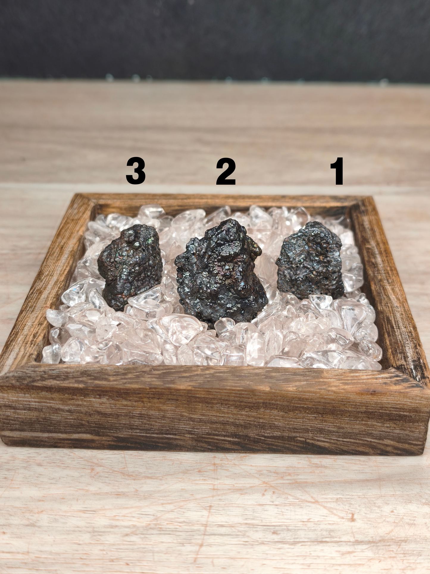 方解膽力泥活石 ｜ 3 件組合 ｜富貴米專用財氣能量套裝 （建議用9粒製作富貴米，能量更強）