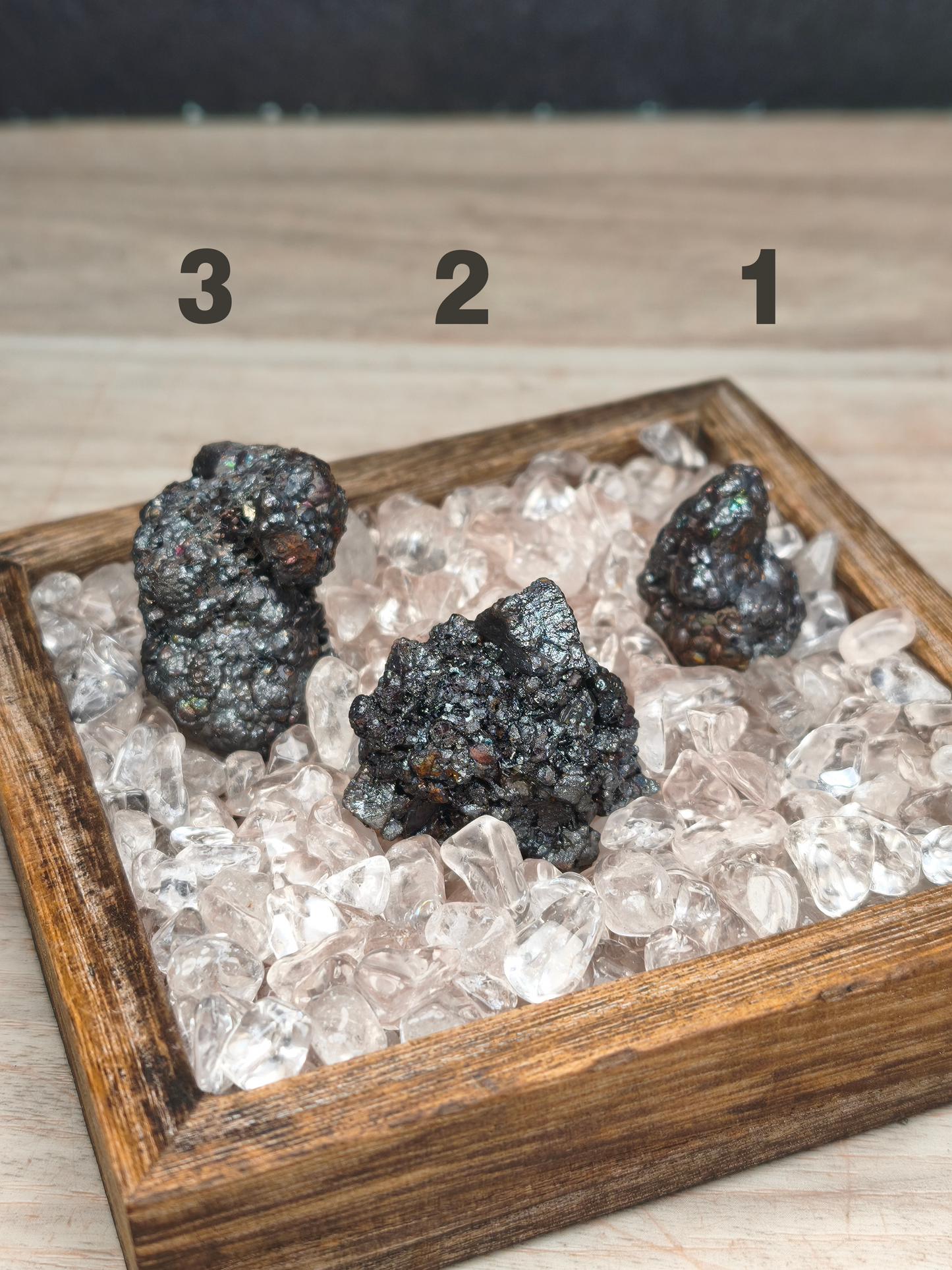 方解膽力泥活石 ｜ 3 件組合 ｜富貴米專用財氣能量套裝 （建議用9粒製作富貴米，能量更強）