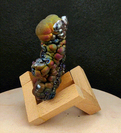 | Top premium rare Iridescent Goethite, Turgite, Hematite, Iridescent | COLOUR: Red x Gold x Blue x Green | 100% natural color |