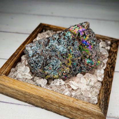 Top-Grade Diamond Shimmer | Anti-Rival Shield | Shield Shape | Leklai Quartz Symbiosis | Goethite LekLai