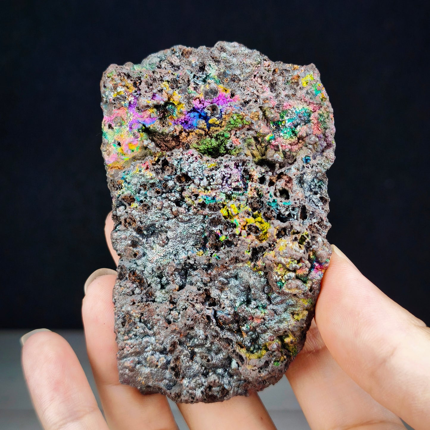 Top-Grade Diamond Shimmer | Anti-Rival Shield | Shield Shape | Leklai Quartz Symbiosis | Goethite LekLai